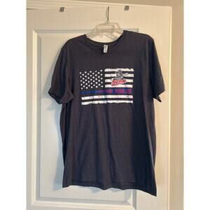 GUC Canvas Bella-Canvas Collegiate Badlands Big Sticks Baseball Tee Size XL